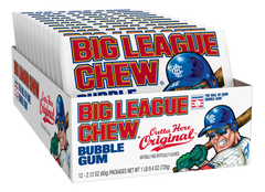 Big League Chew Case (9 Trays) - Original Bubblegum