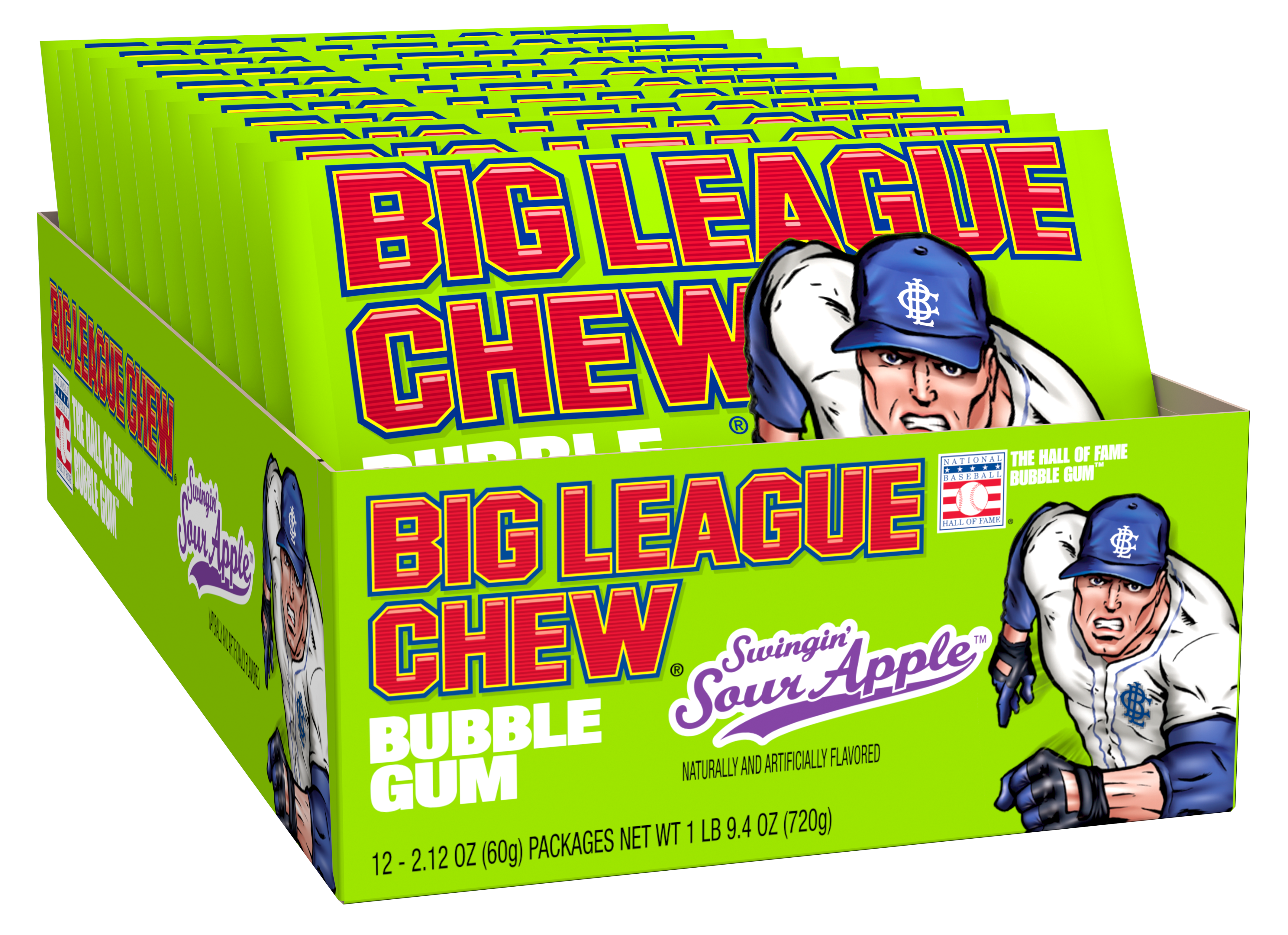 Big League Chew Tray - Sour Apple