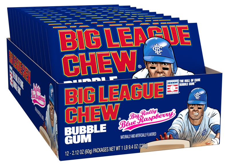 Big League Chew Tray - Blue Raspberry