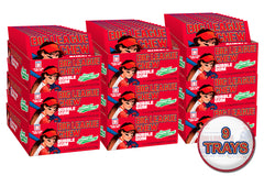 Big League Chew Case (9 Trays) - Strawberry
